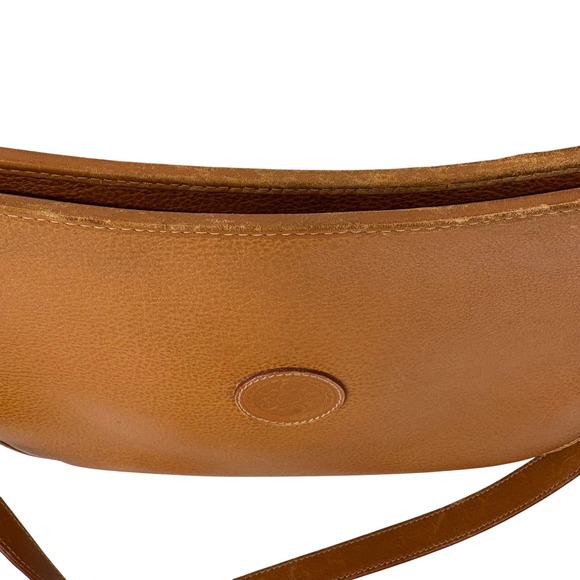 Vintage ~1980s Gucci Tan Brown Leather Shoulder Bag Authenticated Rehab Project - Picture 3 of 16